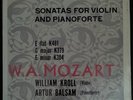 SEALED:WILLIAM KROLL, ARTUR BALSAM - MOZART K481. K.379. K. 304-L'OISEAU LYRE-UK