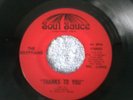 45 RARE NORTHERN SOUL The Egyptians Thanks To You  SOUL SAUCE