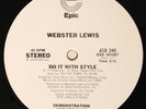 Webster Lewis ?– Do It With Style
