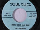 rare Texas Soul 45 DEBONAIRS please come back baby SOUL CLICK