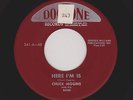 '55 W Coast R&B Mover/Sax Instro CHUCK HIGGINS Here I'm Is/Tonky Honk M- HEAR