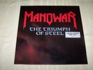 MANOWAR:THE TRIUMPH OF STEEL - FIRST PRESS 2LP LP EX/EX