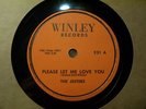 THE JESTERS Please Let Me Love You on WINLEY Doo-Wop 78