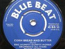 UK BLUE BEAT 45 Eric Morris Drumbago All Stars Corn Bread & Butter BB 53 Listen