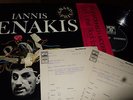 XENAKIS : MEDIA/ORIENT OKZIDENT III/KONKRET P-H II AVANTGARDE LP 1967 HÖR ZU SHZ