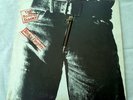 ROLLING STONES STICKY FINGERS LP FIRST PRESS LARGE ZIP COC 59100 UK ISSUE