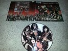 KISS  'SMASHES, THRASHES,HITS (PICTURE DISC) '  33 1/3 RPM  ROCK RECORD ALBUM/LP