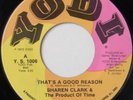 Sweet Soul Funk 45 SHAREN CLARK & PRODUCT OF TIME that's a good reason YODI mp3