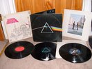 3 x PINK FLOYD LPs DARK SIDE OF THE MOON/WISH YOU WERE HERE/RELICS EX £1 BARGAIN