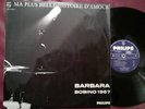 BARBARA RARE BIEM MA PLUS BELLE HISTOIRE D'AMOUR BOBINO 1967