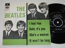 Very rare The Beatles EP Denmark I feel fine in beautiful condition