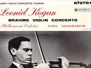 SAX 2307 UK B/S LEONID KOGAN - BRAHMS VIOLIN CONCERTO - KYRILL KONDRASHIN