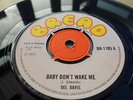 Del Davis Baby don't wake me  Bread (trojan) BR-1105 Rare Original UK 1971