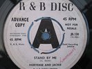 Hortense & Jackie - Stand By Me / Jackie Opal - Solid Rock R&B JB 138 DEMO DISC