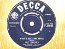 THE ZEPHYRS - WHAT'S ALL THAT ABOUT - 7