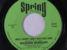 RICHARD BARBARY: When Johnny Comes Marching Home / Get Right 45 Soul