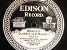 1929 ELECTRIC  Edison DIAMOND DISCS Quartet in C Major, Haydn, Roth String Qt.