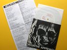 Negative Approach RARE Touch & Go EP Picture Sleeve Insert 2nd Pressing