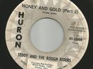 ROCKABILLY SURF bw/ TITTYSHAKER INSTRO-TEDDY & the ROUGH RIDERS--HEAR-1962 HURON