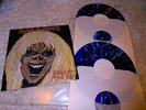 LP,IRON MAIDEN, EDDY`s Mind,blue Splatter col. Vinyl Mega RARE