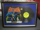 FRAMED BATMAN  RECORD--1975  Power Records. A 33 The Scarecrow's Mirage
