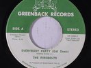 FIREBOLTS: Everybody Party (get Down) / Hum Along Song 45 rare Funk