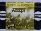 ACCEPT NO SUBSTITUTE / TEUTONIC HEART ATTACK LIVE / 2LP