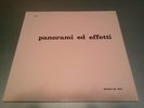PANORAMI ED EFFETTI LP by ALESSANDRONI/TOMMASI ITALY LIBRARY SYNTH