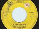 RARE MEMPHIS GARAGE 45 The Escapades 'She's The Kind' 'I Tell No Lies' Arbet