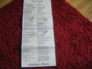 Deep Purple - Machine Head Song Sheet signed by All 7 of the Band