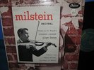 @CAPITOL P8259 *MILSTEIN* RECITAL *PERGOLESI* BRAHMS *SUK *BLOCH *PAGANINI