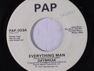 rare Soul 45 DAYBREAK everything man PAP Patrick Adams Listen