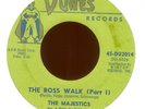 THE MAJESTICS Boss Walk on Dunes R&B Tittyshaker 45 Hear