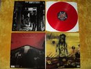 Slayer - Christ Illusion LP Red Vinyl Signed Exodus Metallica Possessed Metal