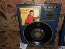 ELVIS PRESLEY-ALL SHOOK UP PLATNIUM 45 RECORD FRAMED READY TO HANG CERTIFIED 