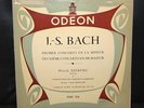 RARE Henryk SZERYNG  Bach 1st - 2nd Concerto 1st press French ODEON ODX 114 EX