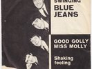 SWINGING BLUE JEANS Good Golly Miss Molly RARE Denmark 45 UNIQUE p/s beat HEAR
