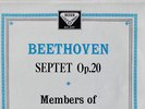 SXL 2157 UK WB GV - BEETHOVEN SEPTET OP. 20 - MEMBERS OF THE VIENNA OCTET
