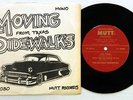 MOVING SIDEWALKS 45 EP From Texas MUTT Billy Gibbons ZZ TOP Near Mint #BB139