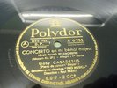 4 X RARE 78s  GABY CASADESUS  PAUL PARAY CONCERTO EN MI BEMOL MAIEUR
