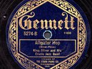 King Oliver Creole Jazz Band on Gennett 5274  Vg+