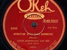 Louis Armstrong on Okeh 8566 Vg+