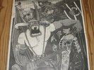 No Lp Tour - Poster Agnostic Front Blind Justice Punk New York Hardcore Metal