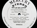 Mercury Living Presence SR 90053 Music for Quiet Listening Hanson WLP FR1 M-