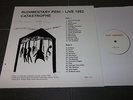 RUDIMENTARY PENI Catastrophe Live 1982 LP TEST PRESSING #08/10 Punk HC KBD CRASS