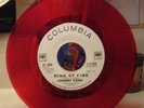 JOHNNY CASH PROMOTIONAL RED VINYL 45 