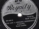 78-HILLBILLY-HANK LOCKLIN on ROYALTY-PLEASE COME BACK & STAY/I'VE GOT A ..-