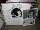 Liberace LP Showstoppers AVI 16071 Signed Cover Autographed Photo