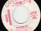 VOICES INCORPORATED US PROMO *THINKIN'* 1965 RARE N/SOUL