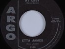Soul R&B 45 ETTA JAMES At Last ARGO HEAR
